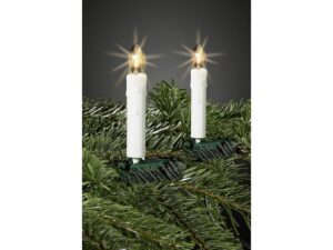 HELLUM Riffelkerzen-Kette 16-teilig