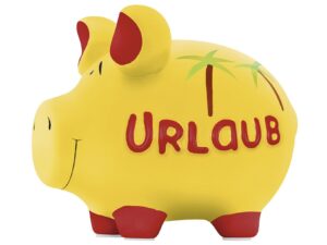 KCG-DAS MARKENSCHWEIN Sparschwein 'Urlaub'