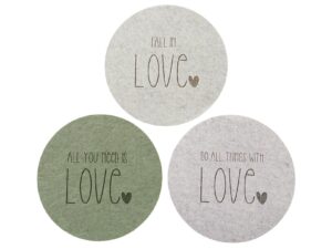 BOLTZE Tischset 'Novala Love'