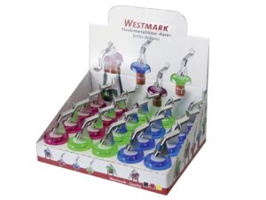 WESTMARK Flaschenverschluß Basic farbig sortiert