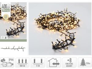 LED Micro-Clusterlichterkette, für außen 400