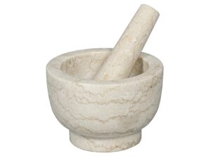 cilio tisch-accessoires Mörser 'Marmor' 2-teilig