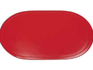 SALEEN  Tischset oval rot - 12 VPE