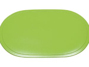 SALEEN Tischset oval Kunststoff 45,5x29cm apfelgrün