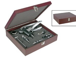 HI  Wein Set 10tlg. in Holzbox