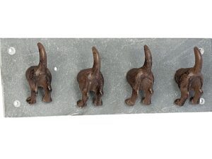 ESSCHERT DESIGN  Haken Hundeschwanz 4er