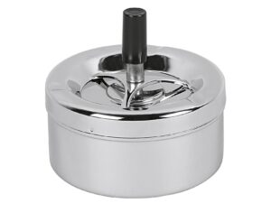 Druckaschenbecher Chrom ø11