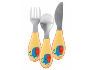 Nuby Esslernbesteck 3-teilig 3fach sortiert