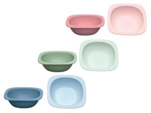 NIP Breischale 'eat green' sortierte zarte Farben, 2er Set