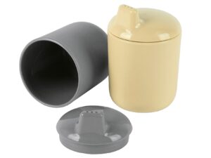 DANTOY Tiny Bio Schnabeltasse 2er Pack 2 Schnabeltassen