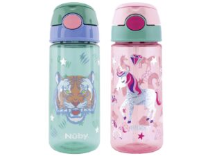 Nuby Trinkflasche 'Flip-it Sports Cup' 2fach sortiert