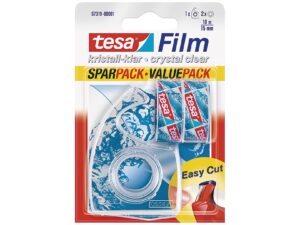 TESA 2Rl.Tesafilm+Abroller10mx15mm Handabroller + 2 Rollen