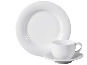 Kaffeeset Tavola Porzellan 18 tlg. weiß 18-teilig