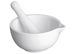 RETSCH Mörser-Set Snack 14,5 cm 2 tlg. weiß