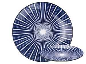 GUSTA Teller flach OTB Stripes ø26,5cm