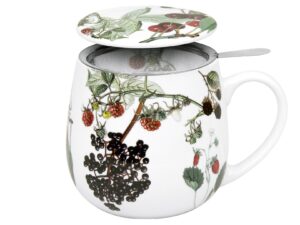 KÖNITZ Becher mit Sieb und Deckel 'My favourite tea Früchte'