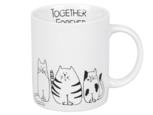 KÖNITZ Kaffeebecher 'Funny cats'