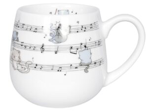 KÖNITZ Kaffeebecher 'Lovely Cats - Musical'