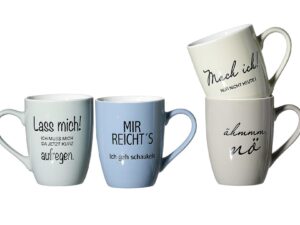 RITZENHOFF & BREKER Kaffeebecher 4fach sortiert