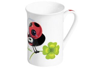KESPER Kaffeebecher Glückskäferchen