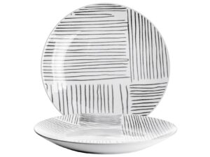 GUSTA Teller 'Table Tales Stripes'