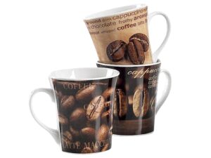 RITZENHOFF & BREKER  Kaffeebecher Rustica 312ml sor - 6 VPE