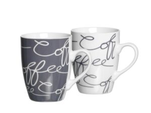 RITZENHOFF & BREKER Kaffeebecher 'Cornello grey', 2er Set