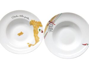 RETSCH Pastateller Penne Porzellan sortierte Dekore Ø27cm weiß