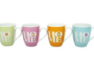 WELLCO Kaffeebecher Home 330 ml 10cm