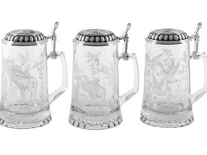 DOMEX BierseiWild mit Zinndeckel 0,5 l 3fach sortiert