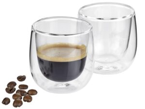 cilio tisch-accessoires Espresso-Glas 'Verona' 2er Set