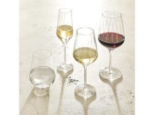 RC RITZENHOFF CRISTAL Gintumbler 'Sternschliff' #2  2er Set 2 x Gintumbler