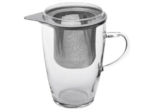 BOHEMIA CRISTAL Teeglas 'Lyra' Teeglas und Sieb