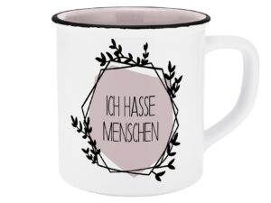 INFINITE by GEDA LABELS Tasse 'Ich hasse Menschen'