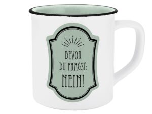 INFINITE by GEDA LABELS Tasse 'Nein'