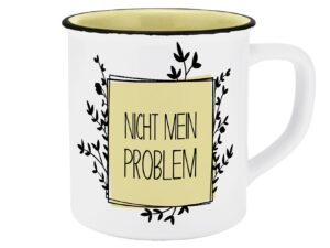 INFINITE by GEDA LABELS Tasse 'Nicht mein Problem'