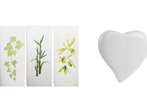 BENTA Flachverdunster Keramik Wild Flowers 250 ml 21x8,5x3,5cm sortiert