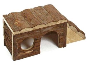 Karlie Naturholzhaus mit Leiter - Klein