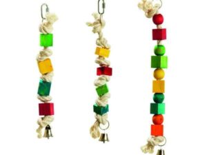 Karlie Buntes Holz-Spielseil - Kurz