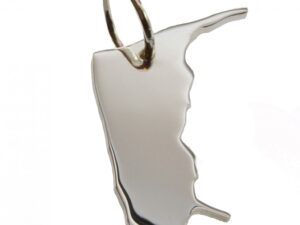 Amrum Anhänger in massiv 925 Silber