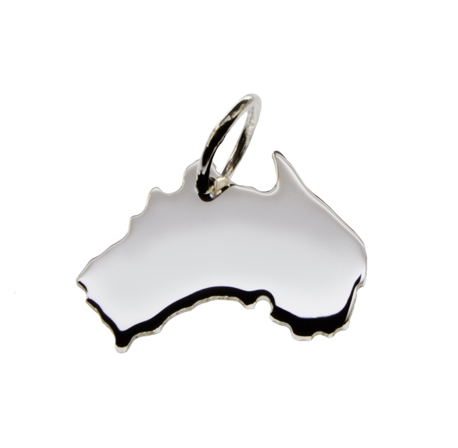 Australien Anhänger in massiv 925 Silber