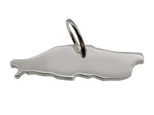 Baltrum Anhänger in massiv 925 Silber