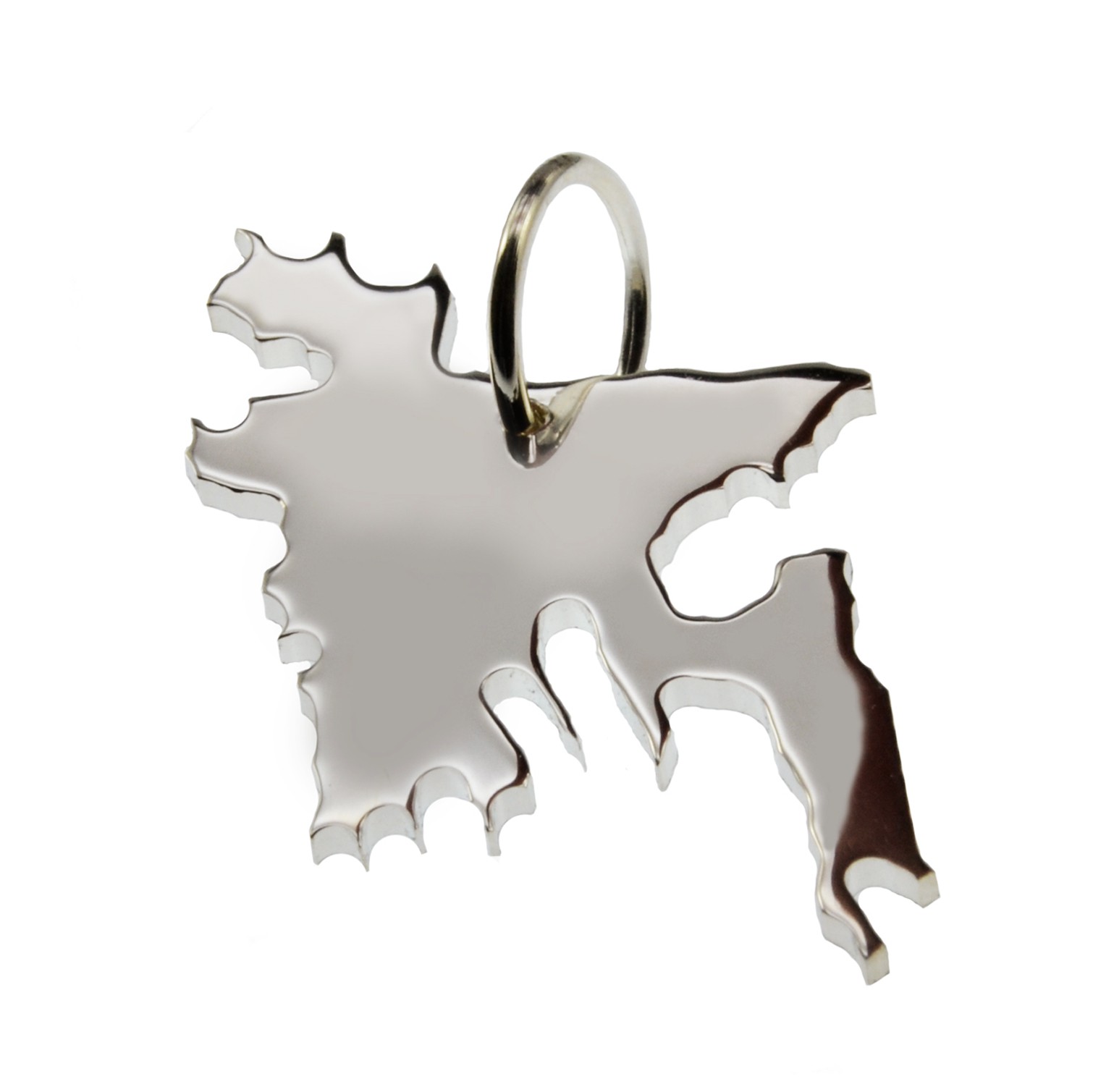 Bangladesh Anhänger in massiv 925 Silber