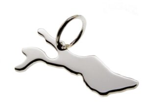 Bodensee Anhänger in massiv 925 Silber