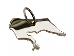 Borkum Anhänger in massiv 925 Silber