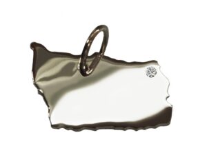 Bornholm Anhänger mit Brillant 0,015ct am Wunschort  925 Silber