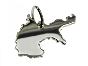 Deutschland 1914 Anhänger in massiv 925 Silber