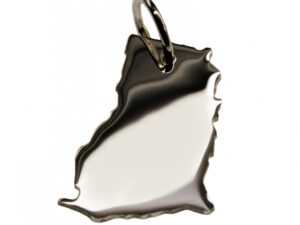 Ghana Anhänger in massiv 925 Silber