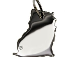Ghana Anhänger mit Brillant 0,015ct am Wunschort  925 Silber