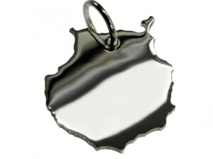 Gran Canaria Anhänger in massiv 925 Silber